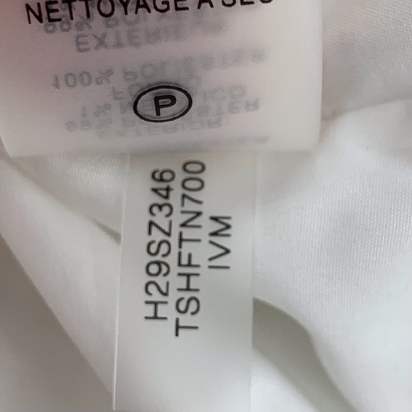 Tommy Hilfiger NWT Ivory Black Gold Plaid Tweed Mini Pencil Pocketed Skirt, 16 - Picture 14 of 14